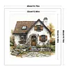 Cabin-11CT Stamped Cross Stitch 40*40cm/15.75*15.75in