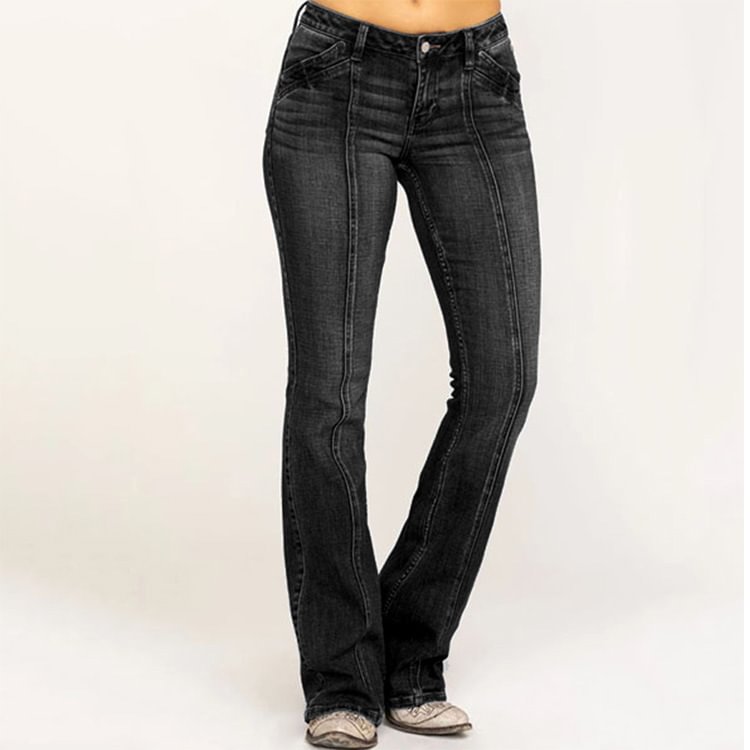 Artwishers Classic Washed Bootcut Jeans
