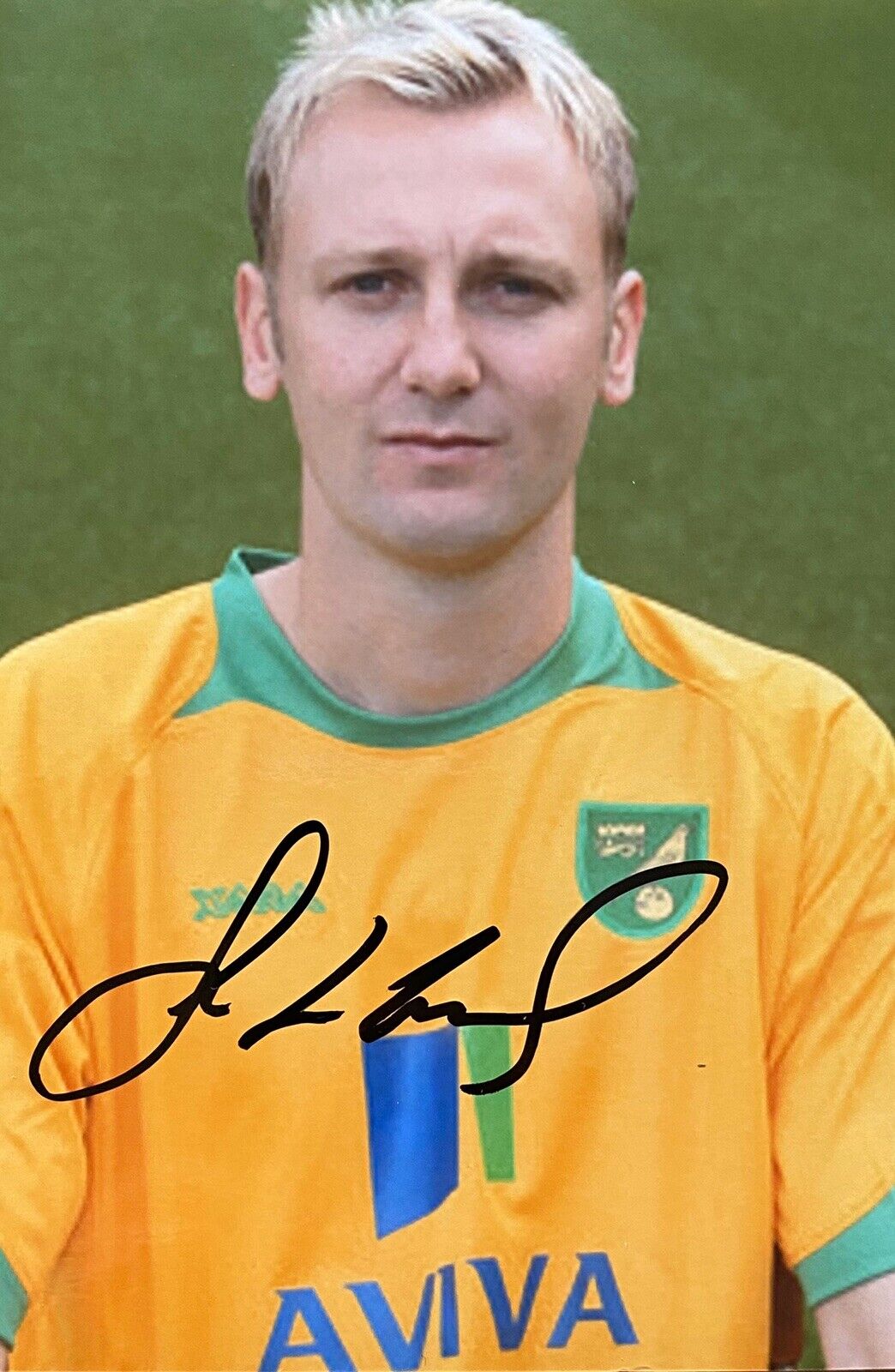 Stephen Hughes Hand Signed 6X4 Photo Poster painting - Norwich City