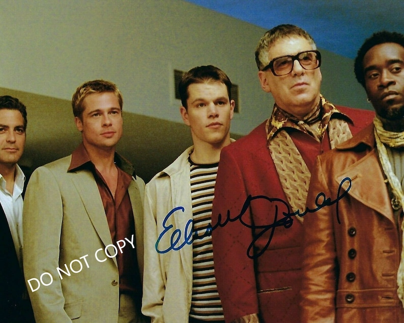 Oceans Eleven ELLIOTT GOULD 8 x10 20x25 cm Autographed Hand Signed Photo Poster painting