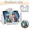 Joy To The World DIY PULeather Diamond Painting Tissue Box for Adults Beginners Large Size Diamond Art Paper Storage Holder for Living Room Bathroom Table Decor