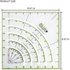 Quilt Circle Cutter Ruler