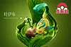 1/10 Scale Leafeon, Glaceon & Sylveon - Pokemon Resin Statue - ZhenXinZhen Studios