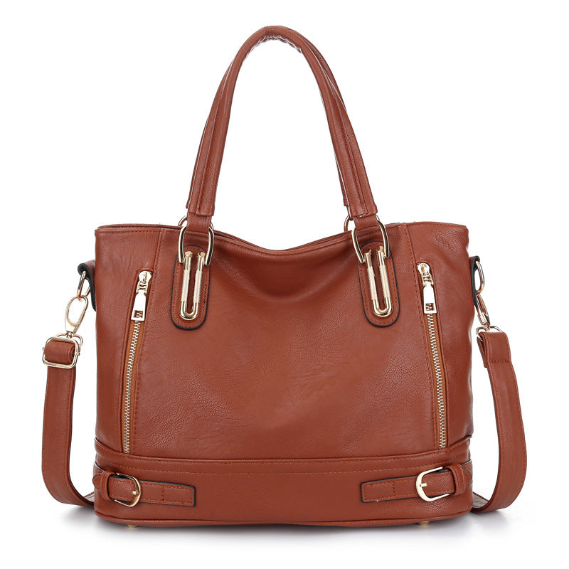 Fashion Genuine Leather Handbags Women Shoulder Bags