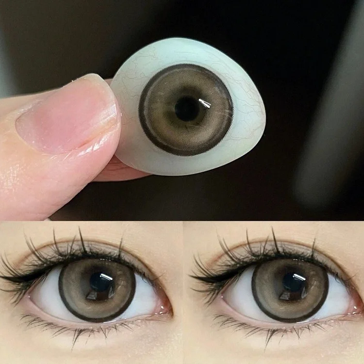【U.S WAREHOUSE】BUBBLE Brown Color Contact Lenses
