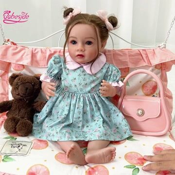 Babeside Quiet Reborn Baby Daisy 20'' Toddler Girl Emotional Comfort Companion