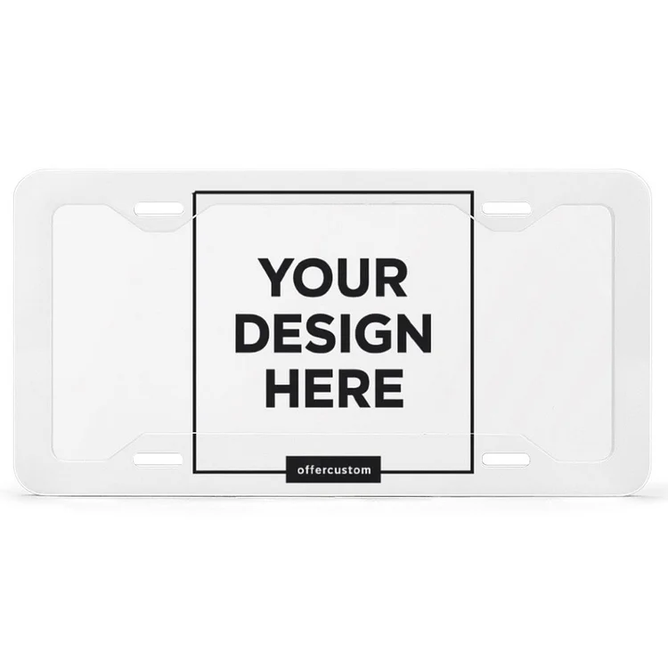 Personalized Design License Plate
