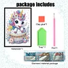 50 Pages DIY Unicorn Special Shaped Diamond Painting Notebook