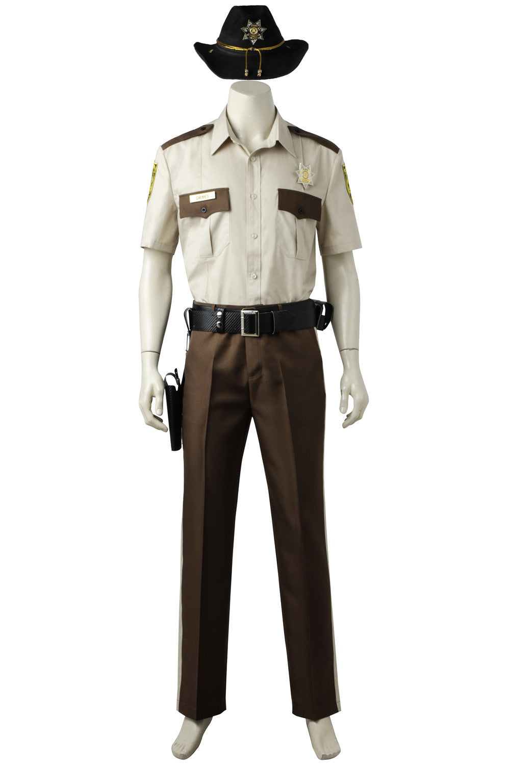 Rick Grimes Police Cosplay Costume