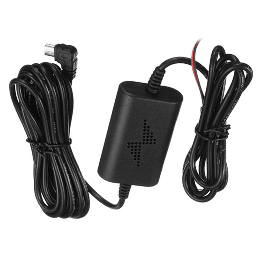 

12V to 5V Buck Converter 90 Degree Mini USB Car DVR Power Supply Adapter, 501 Original