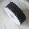 Premium Texture 4cm x 9m Ruffles Clover Ribbon Flower Art Baking Wrapping Hair Accessories Ribbon