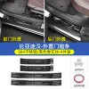 20-23款比亚迪汉门槛条防踩改装 dmi/dmp/EV迎宾踏板后护板装饰件