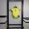 2024 Brazil Home Football Shirt Baby Size 1:1 Thai Quality