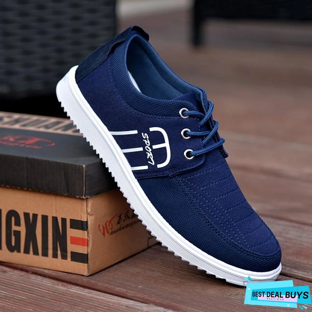 Casual Shoes Men Breathable Canvas Shoes For Men Fashion Espadrilles Men Flats Casual Trainers Men Footwear