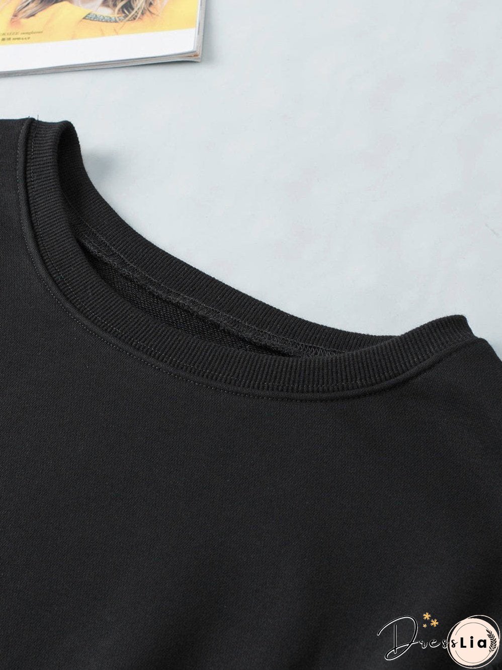 Stylish Crew Neck Pullover Sweater