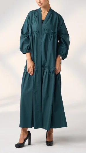 Cotton Linen Cardigan Abaya-inspireuse