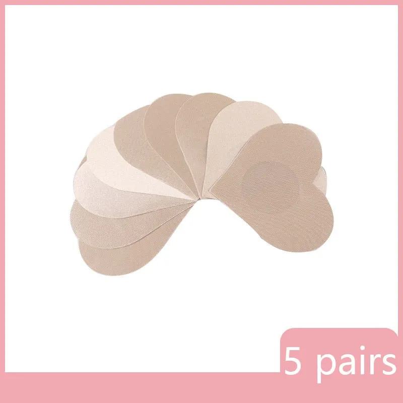 Reusable Women Breast Petals Lift Nipple Cover Invisible Adhesive Silicone Push Up Sexy Backless Strapless Breast Cover Pasties