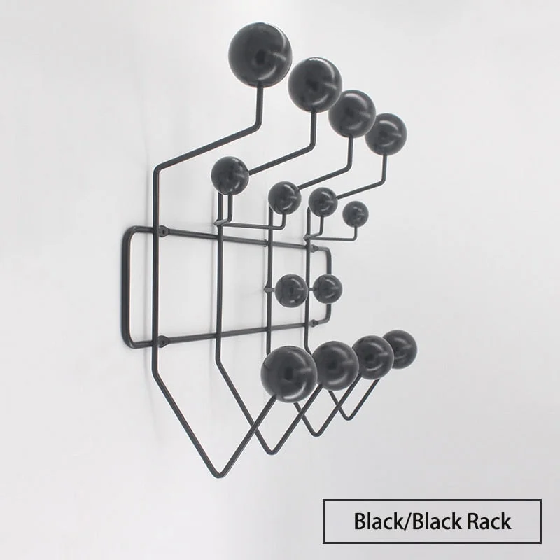 Multicolor Hange Furniture Coat hanger  Ball Rack Milti-purpose Hook For Wall Ornaments For Kid Gift Metal Bag Decor.