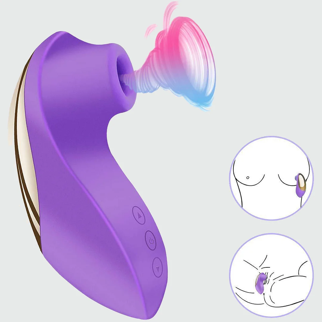 10-frequency Clitoral Sucking Vibrator Nipples & Clitoris Stimulator