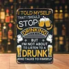 Beer - Vintage Metal Signs - 20*30cm/30*40cm - Warning
