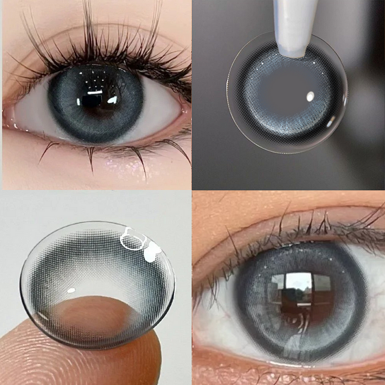 【NEW】Jellyfish Gaze Blue Colored Contact Lenses