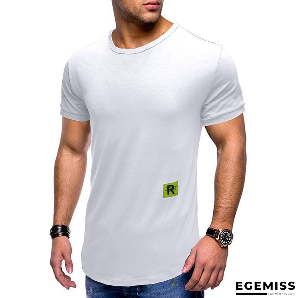 T-shirt with Short Sleeves and Round Collar In Plain Color | EGEMISS