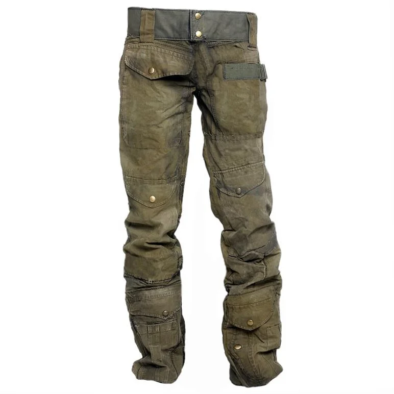 Mens Outdoor Wear-resistant Military Trousers / [viawink] /