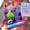 Diamond Painting Tool Rack with Built-in Funnel & Multi-Compartment Storage Pen Holder Diamond Painting Accessories