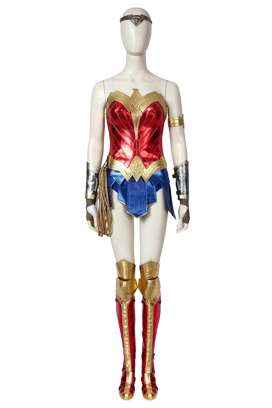 Wonder Woman Costume Diana Prince Classic Red Suit
