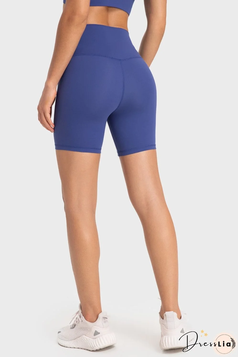 Staying Cozy Wide Waistband Biker Shorts