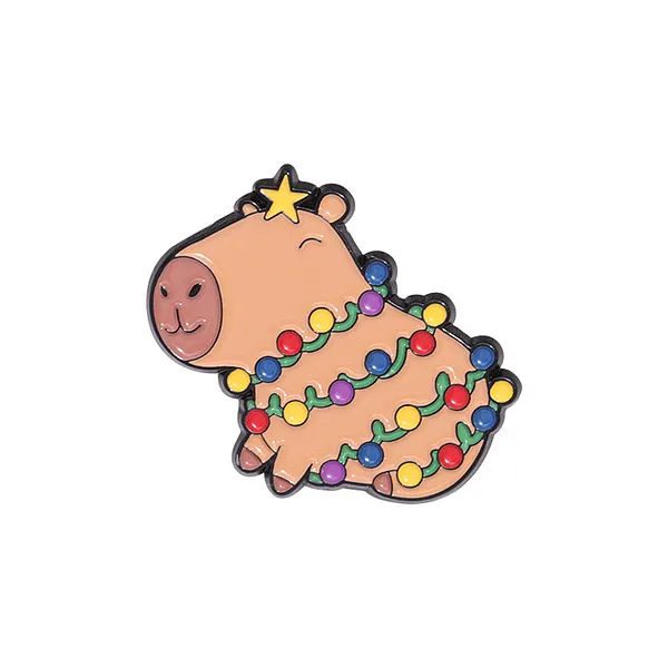 Foto del pin Happy Festive Capybara
