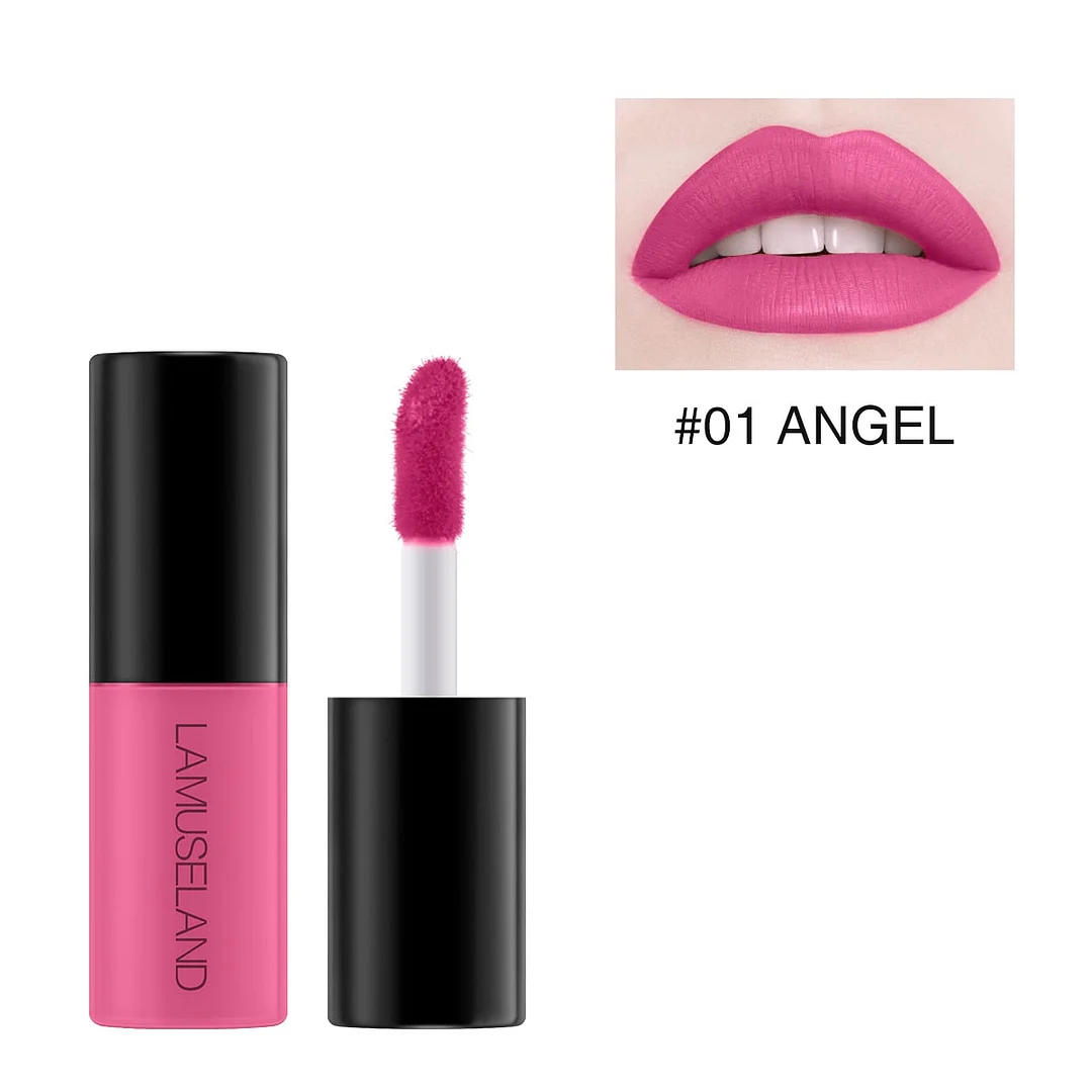Lip Gloss Waterproof Long-Lasting Matte Mini Liquid Lipstick Easy To Carry 12 Colors Lip Gloss 3.5g Lips Makeup