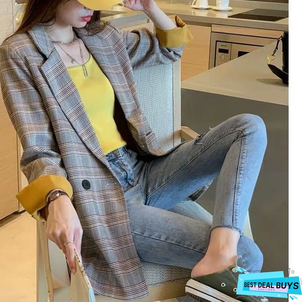 New Loose Small Suit Jacket Woman