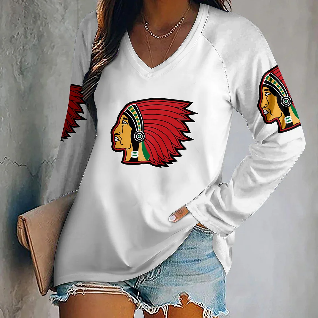 Style & Comfort for Mature Women Women's Printed Long Casual Sweatshirt