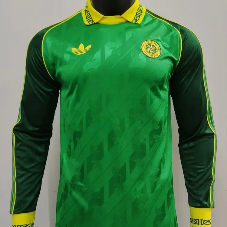24-25 Player Edition Celtics Retro Long Sleeve Jersey