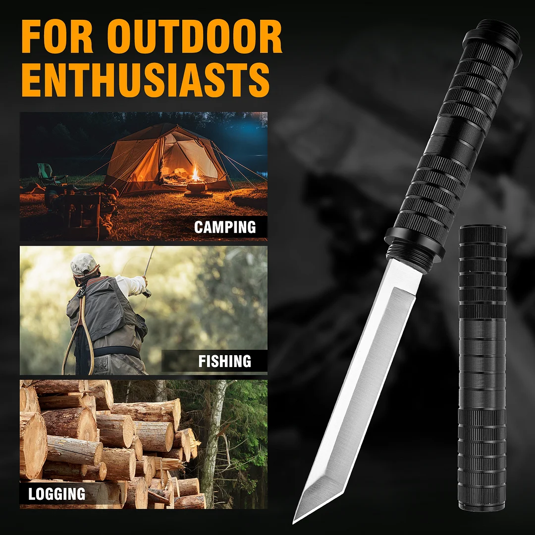 High Hardness 5Cr13 Stainless Steel Fixed - Blade Wilderness Survival Straight Knife Wilderness Survival Defense Tactical Knife