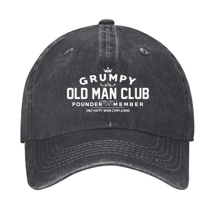 Grumpy Old Man Club Hat