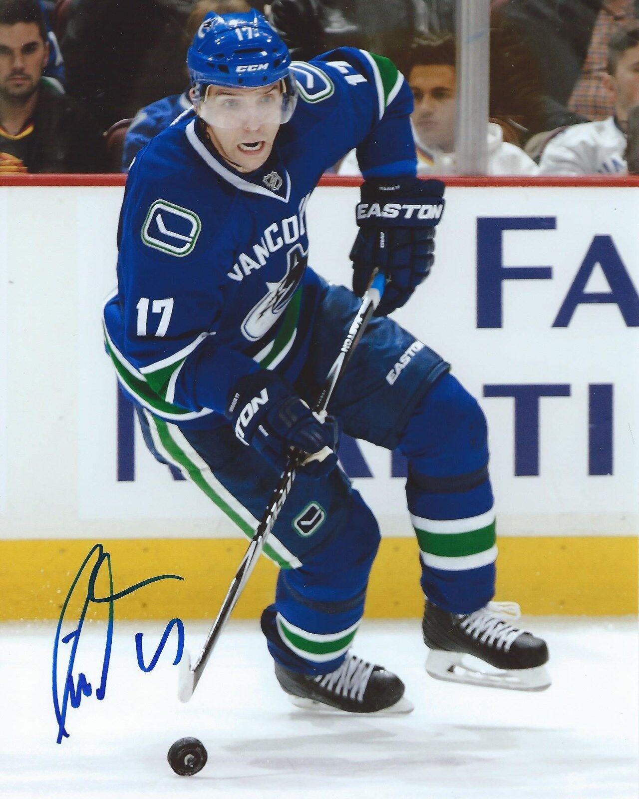 Radim Vrbata Signed 8×10 Photo Poster painting Vancouver Canucks Autographed COA F