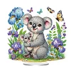 Diamond Painting Double Side Parent-Child Koala Desktop Ornaments for Home Decor