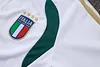 Joyfball 2026/2027 Kids Size Italy Long Zipped Jacket White Soccer Jersey