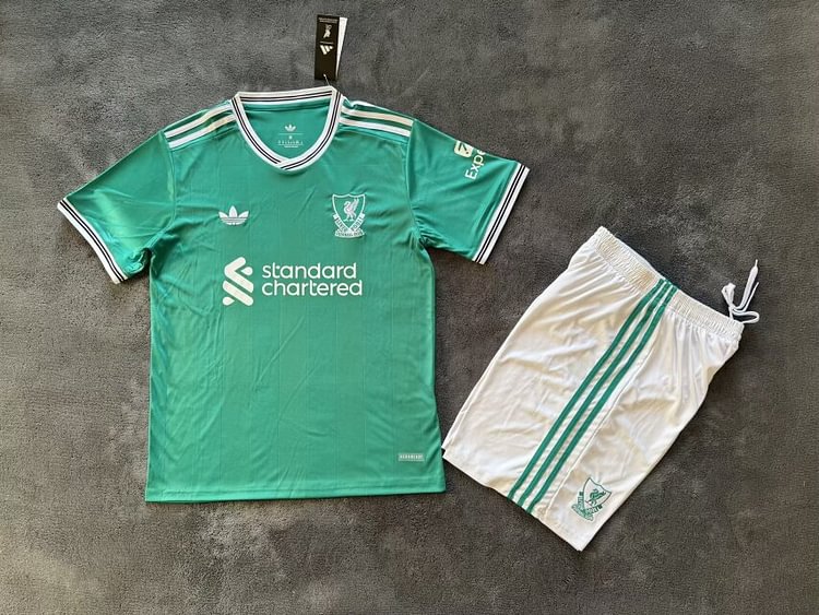 2025-26 Liverpool Second Away Jersey Set - Adult Version