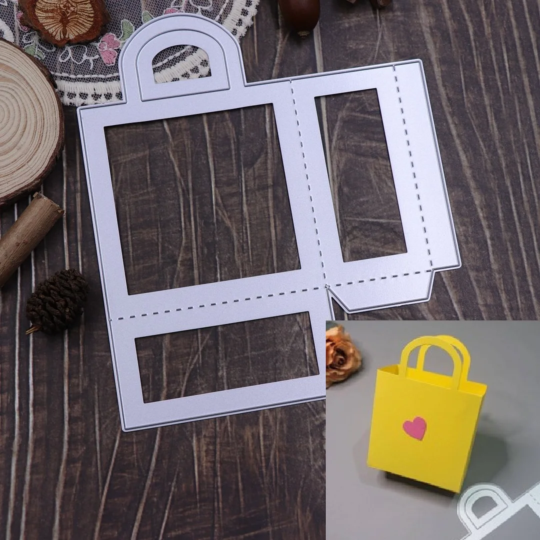 Nigikala Styles of Gift Box Metal Cutting Dies for Scrapbooking DIY Album Production Tool Carbon Steel Craft Box Die Cut 2024 New