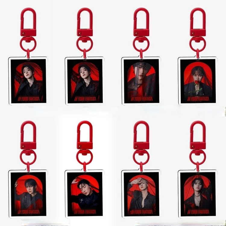 Ateez 2025 World Tour 'In Your Fantasy' Keychain officialateezshop