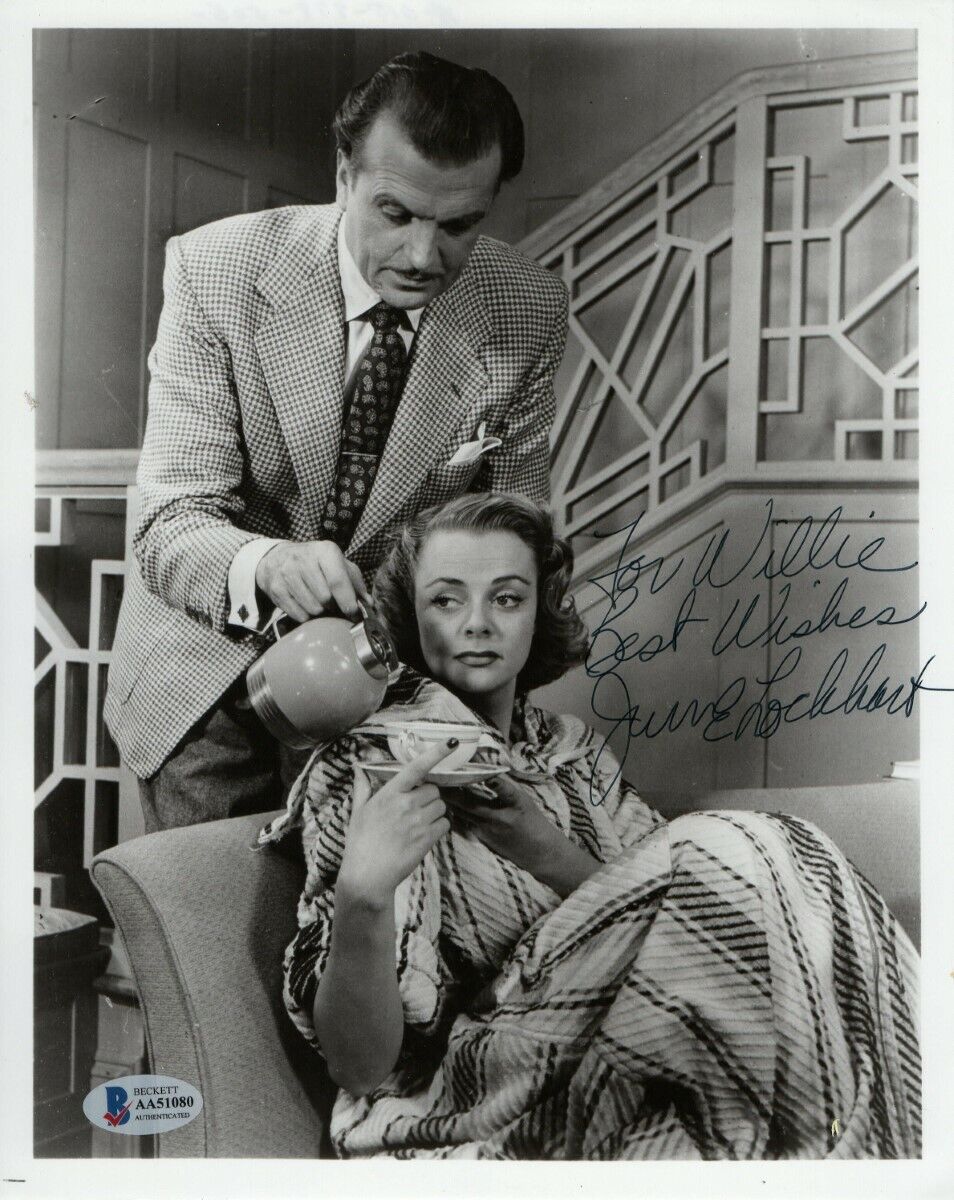 June Lockhart Signed Autographed 8X10 Photo Poster painting Lassie Lost in Space BAS AA51080