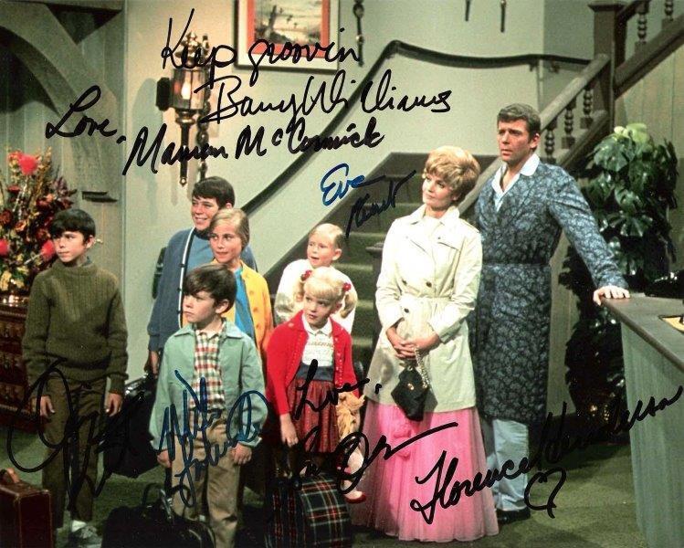 REPRINT - BRADY BUNCH Cast Autographed Signed 8 x 10 Photo Poster painting RP