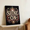 DIY Pearl Painting Shine for Home Wall Decor with Frame(30x40cm)