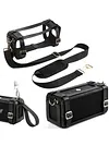 PU Travel Carrying Strap Case with Shoulder Strap for Marshall Middleton Speaker