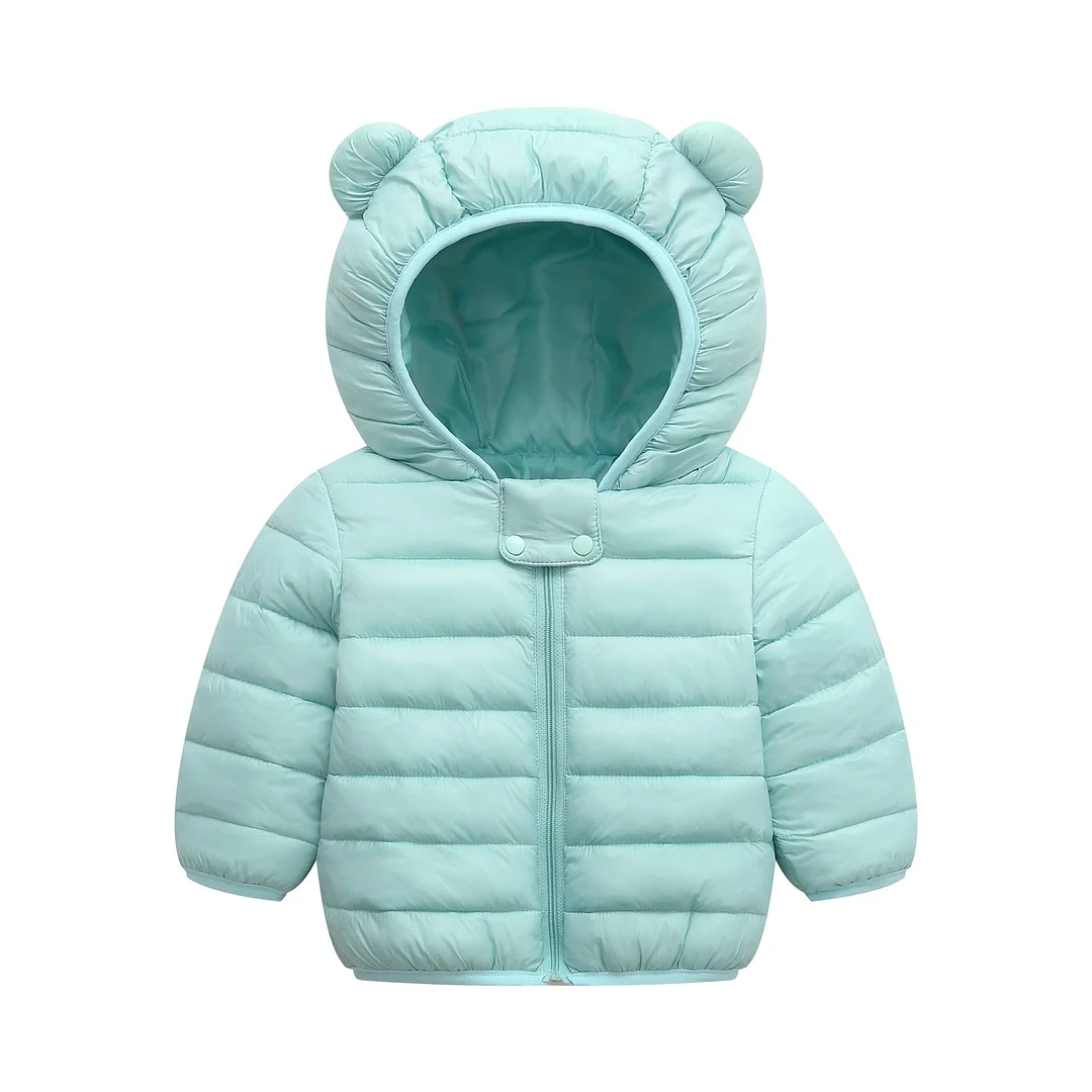 Warm Toddler Boys Jackets Autumn Winter Long Sleeve Hooded Character Pattern Children Outerwear Coats Kids Clothes