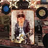 ZZ Top Billy Gibbons - Vintage Metal Signs - 20*30cm/30*40cm - Music