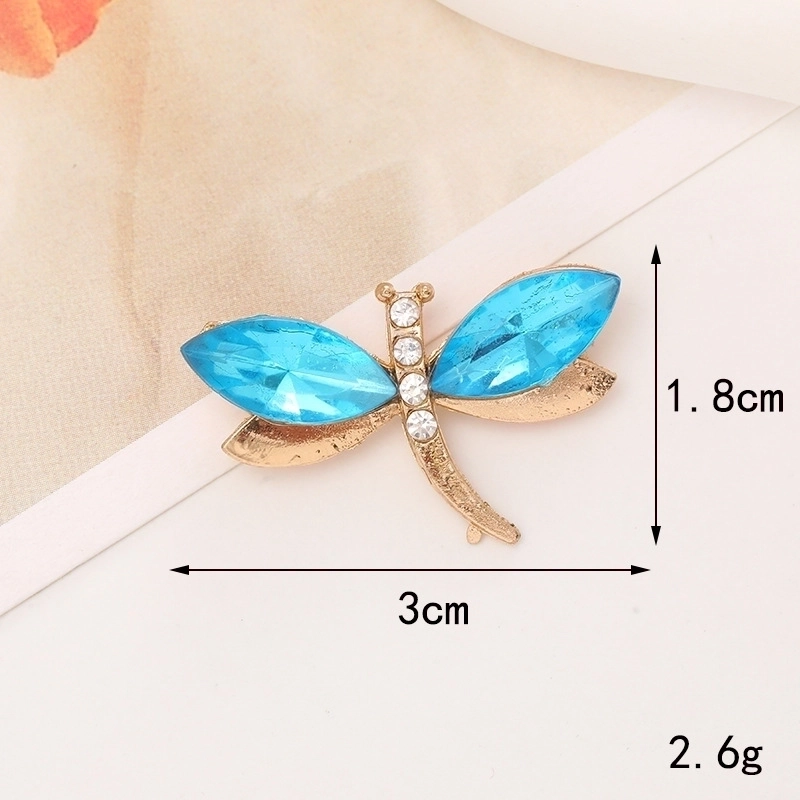 Minimalist Bee Alloy Inlay Rhinestones Jewelry Accessories